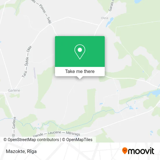 Mazokte map