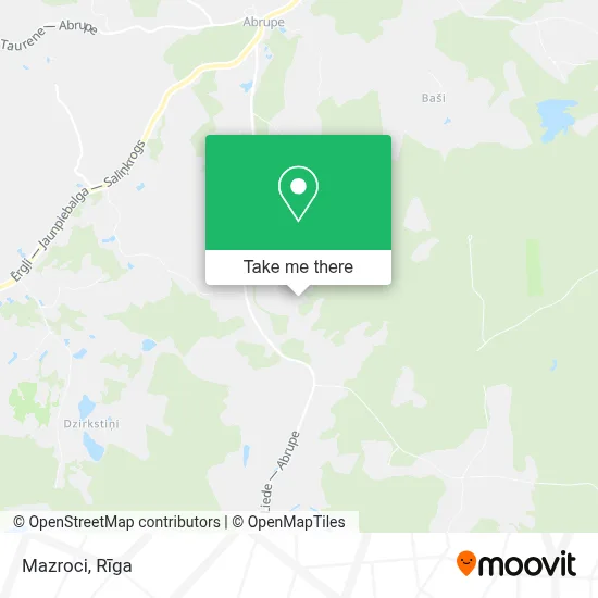 Mazroci map