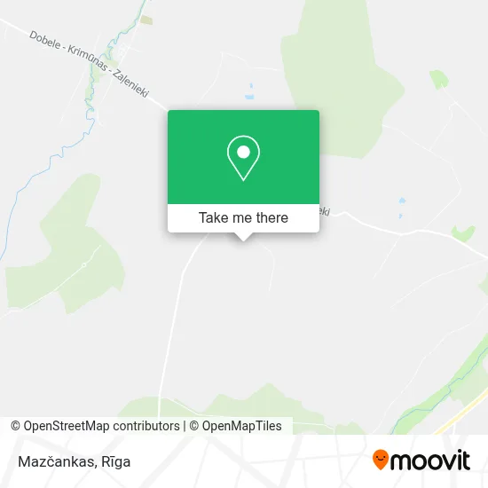Mazčankas map