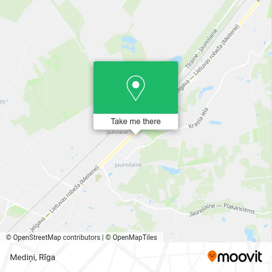 Mediņi map