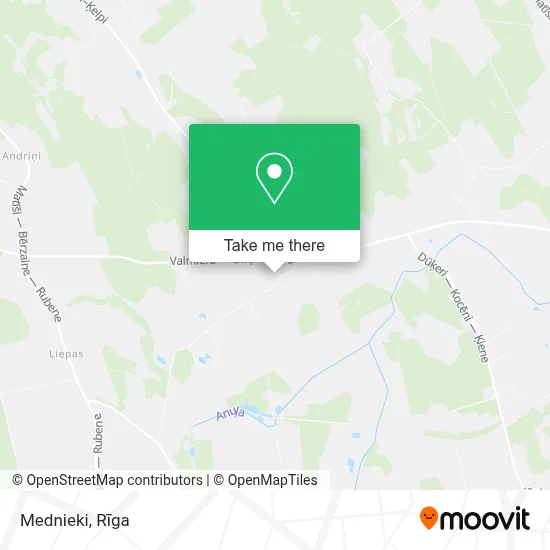 Mednieki map
