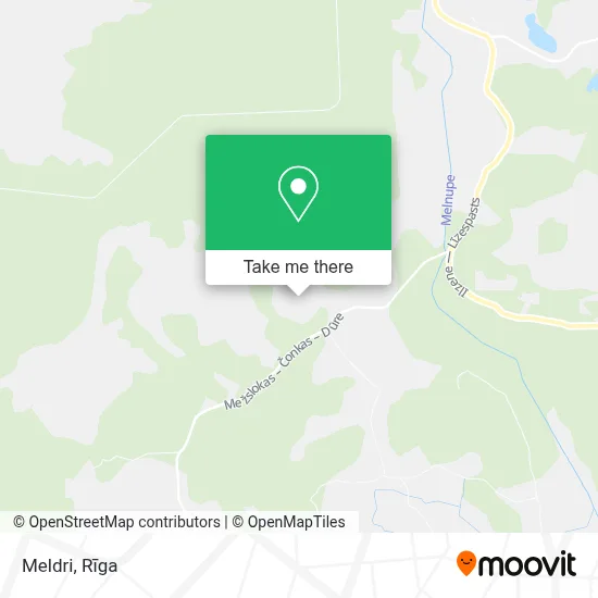 Meldri map