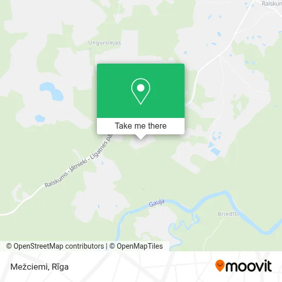 Mežciemi map