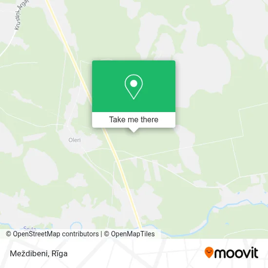 Meždibeni map
