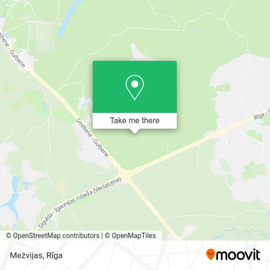 Mežvijas map