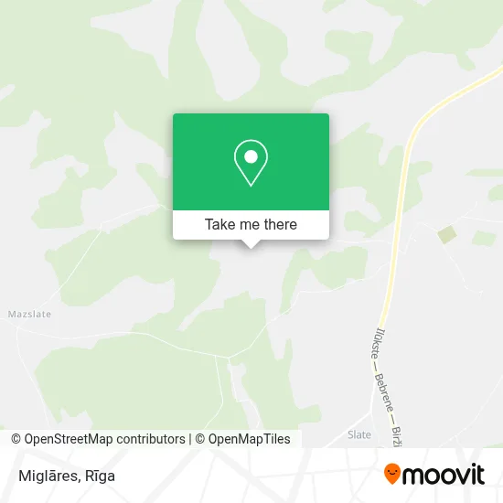 Miglāres map