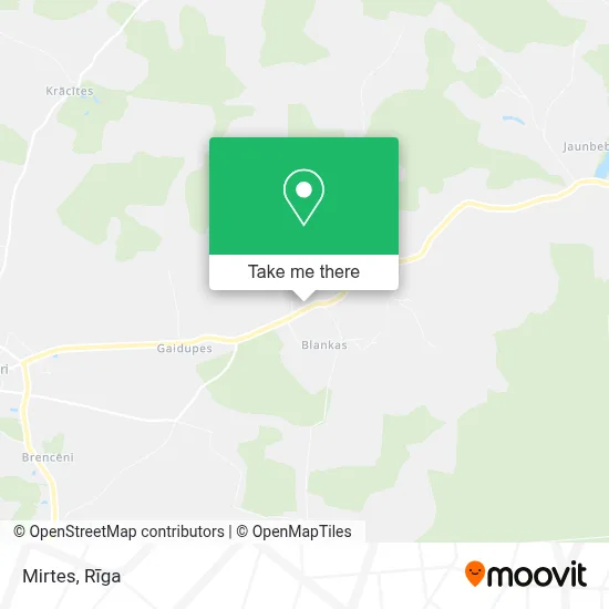 Mirtes map