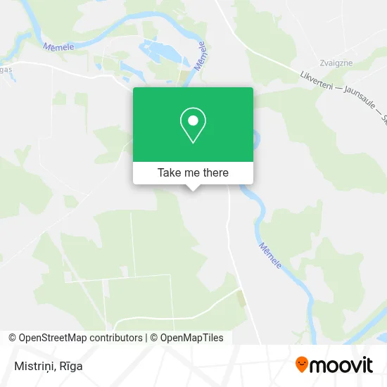 Mistriņi map