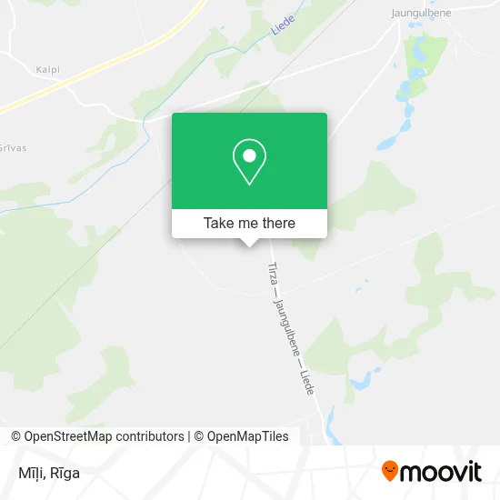 Mīļi map