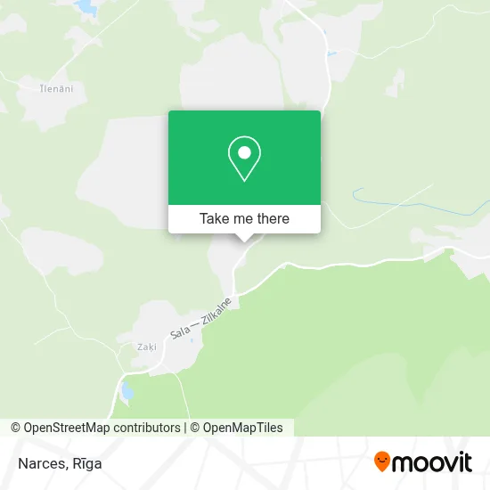 Narces map