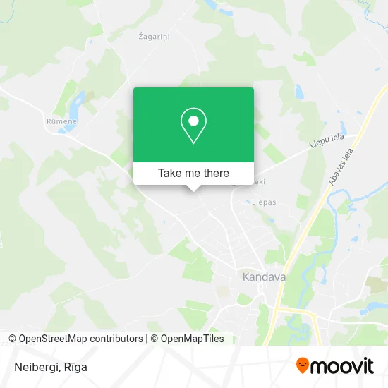 Neibergi map