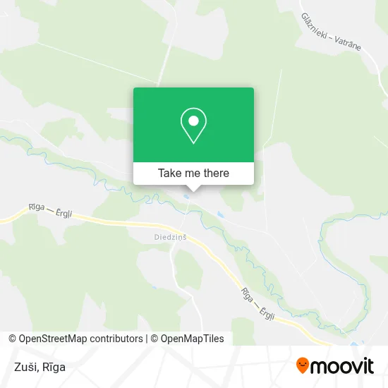 Zuši map