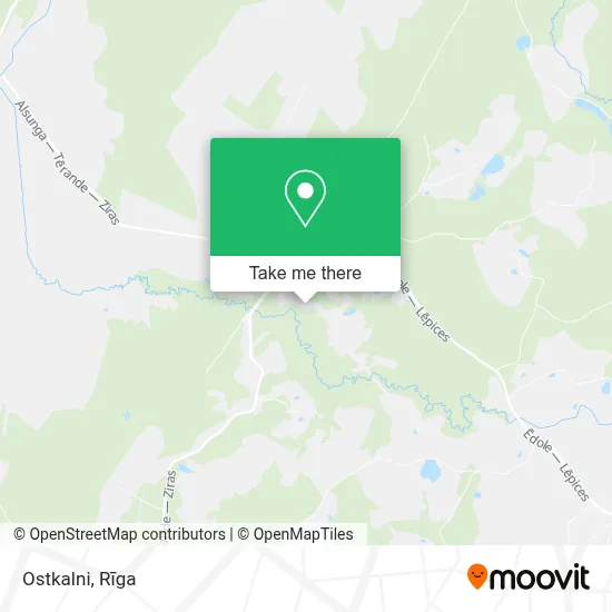 Ostkalni map