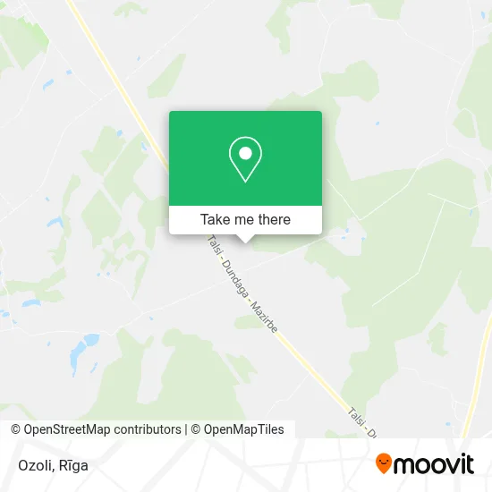 Ozoli map