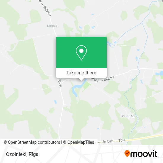 Ozolnieki map