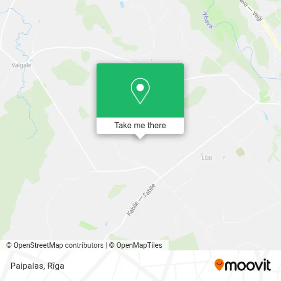 Paipalas map