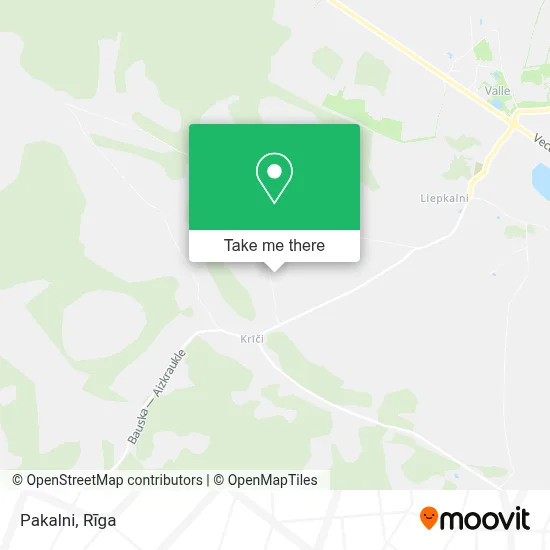 Pakalni map
