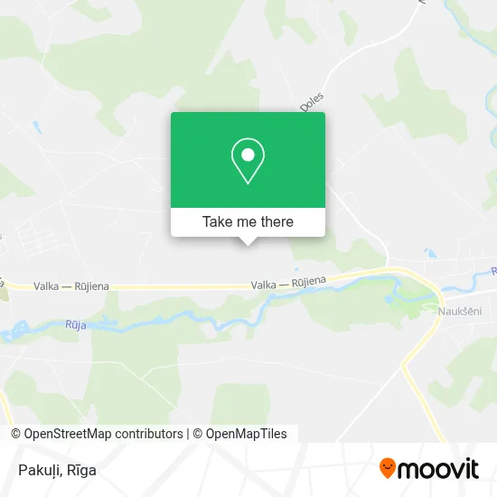 Pakuļi map