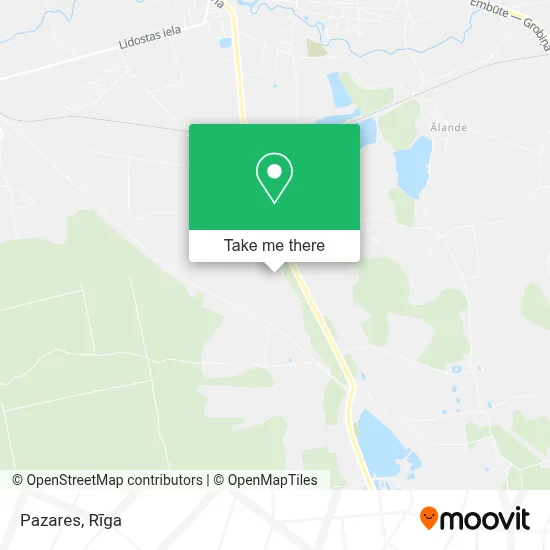 Pazares map