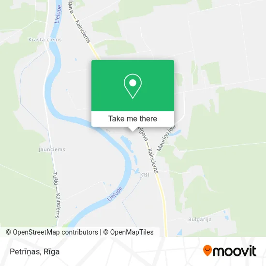 Petrīņas map