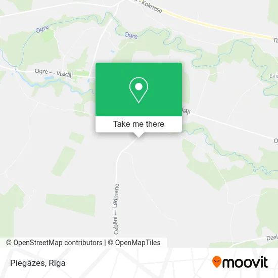 Piegāzes map