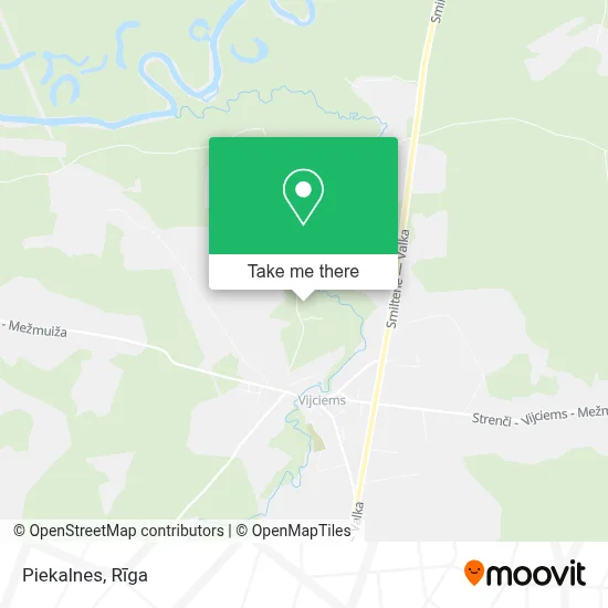 Piekalnes map