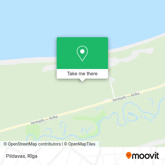 Pildavas map