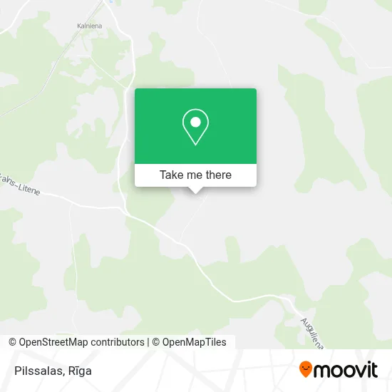 Pilssalas map
