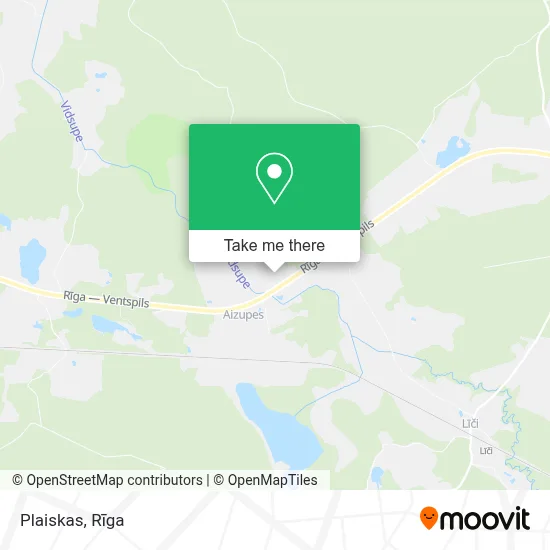 Plaiskas map