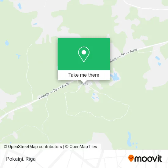 Pokaiņi map