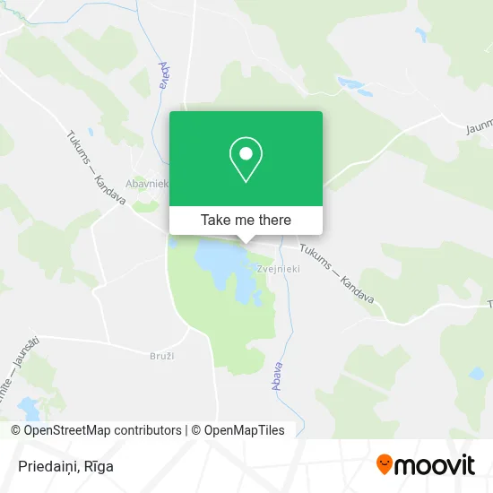 Priedaiņi map