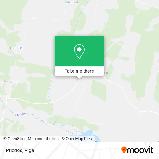 Priedes map