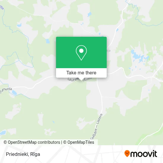 Priednieki map