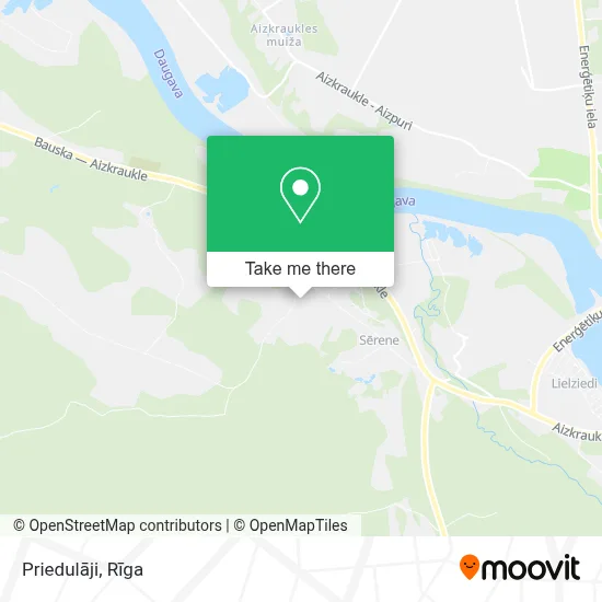 Priedulāji map