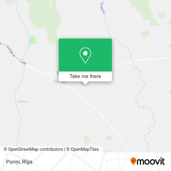 Puriņi map