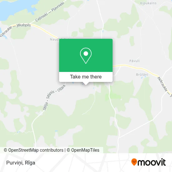Purviņi map