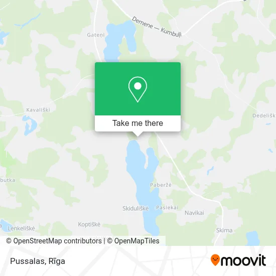 Pussalas map