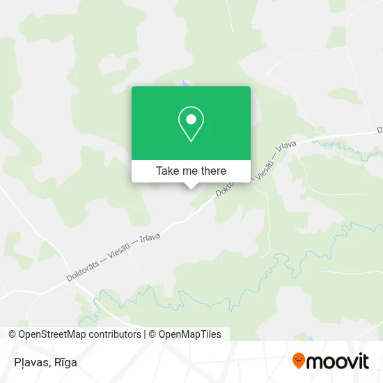 Pļavas map