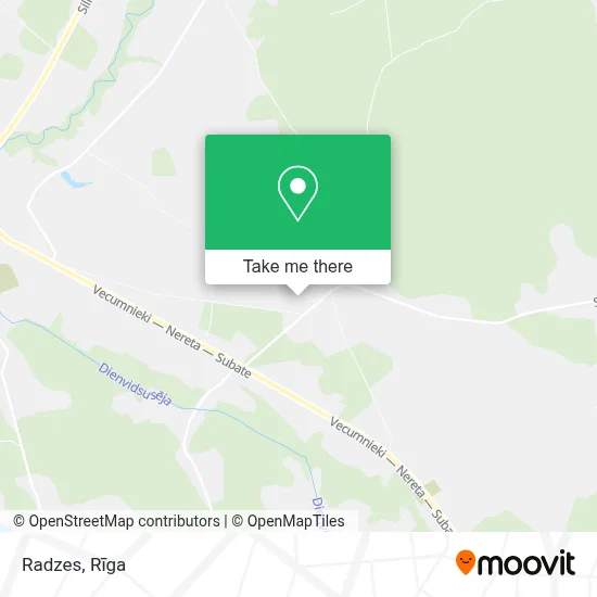 Radzes map
