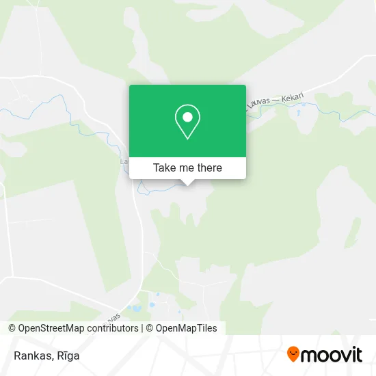 Rankas map