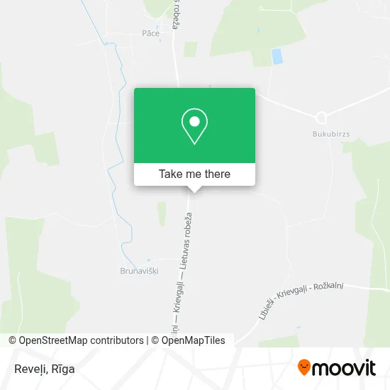 Reveļi map