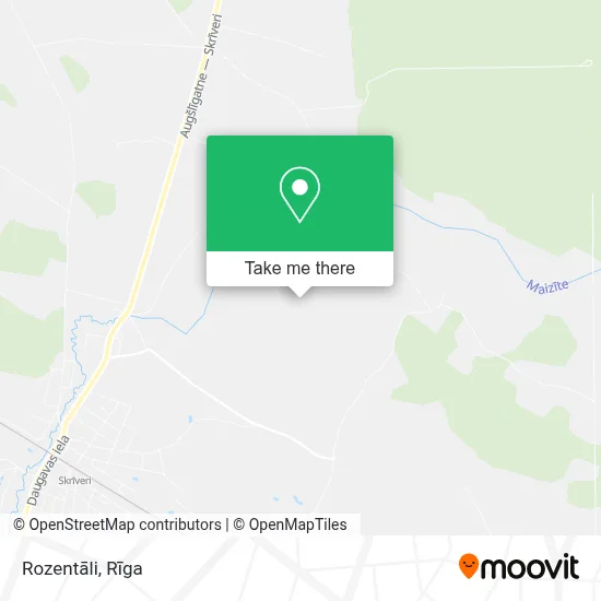 Rozentāli map