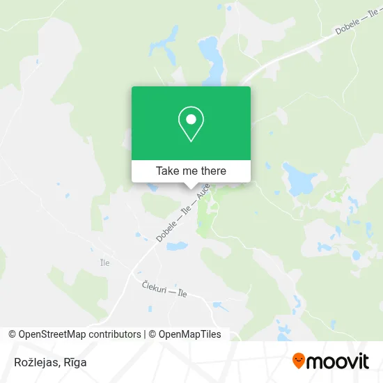 Rožlejas map