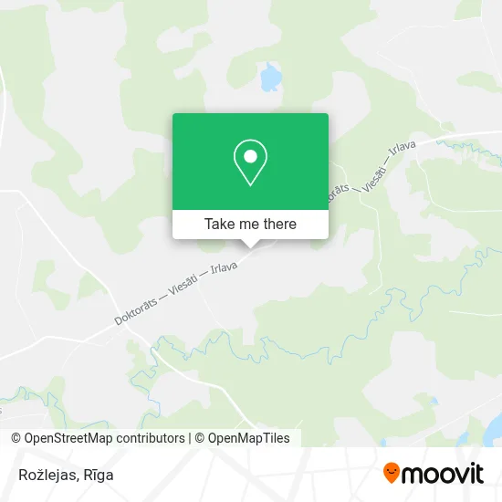 Rožlejas map