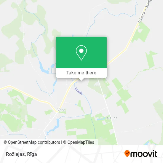 Rožlejas map