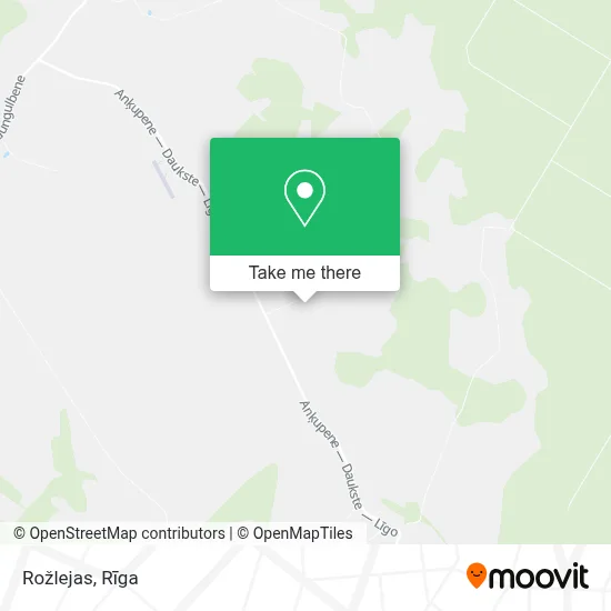 Rožlejas map