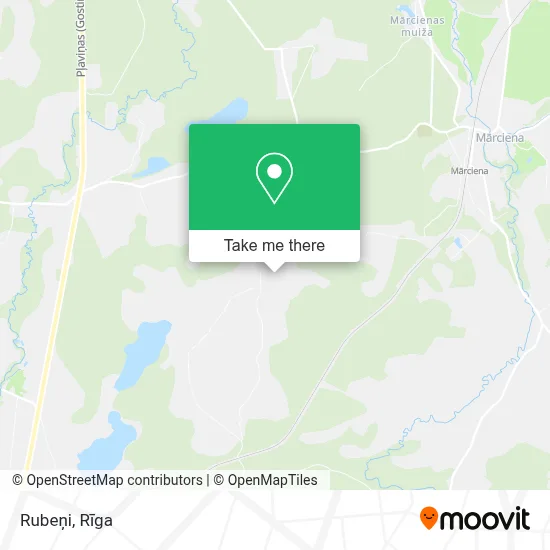 Rubeņi map