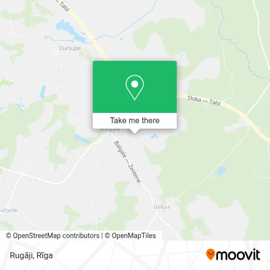 Rugāji map