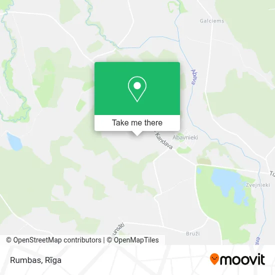 Rumbas map