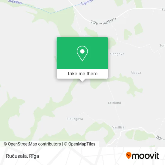 Ručusala map